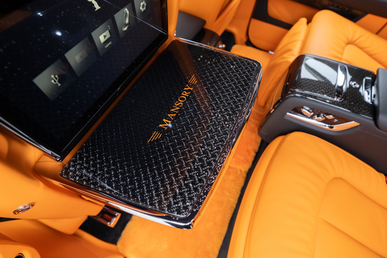 2026 ROLLS ROYCE CULLINAN BLACK BADGE BY MANSORY | GCC | WARRANTY SERVICE | FULL CARBON